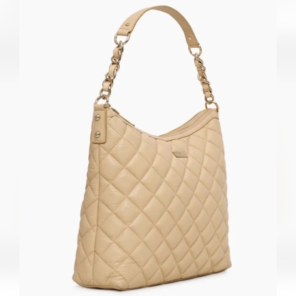 Kate Spade 💛 Gold Coast Shimmer Medium Serena 🆕 - Picture 3 of 10